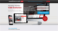 Desktop Screenshot of ouestfrance-auto.pro