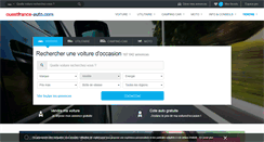 Desktop Screenshot of ouestfrance-auto.com